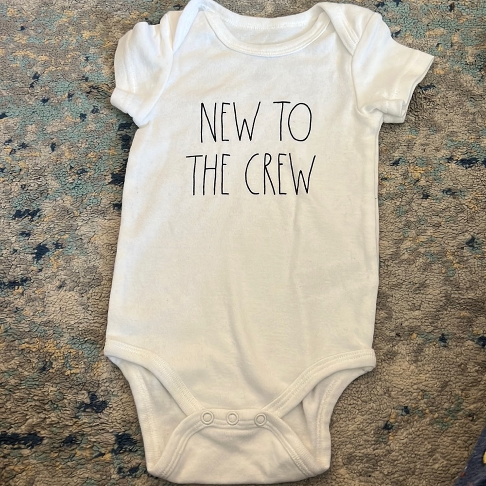 Rae dunn onesie